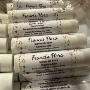 Franci's Flora Lip Balm: Cinnamon Bark