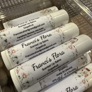 Franci's Flora Lip Balm: Grapefruit