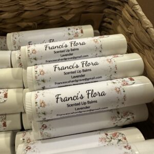 Franci's Flora Lip Balm: Lavender