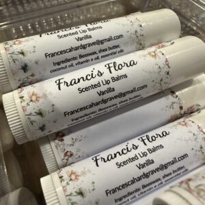 Franci's Flora Lip Balm: Vanilla