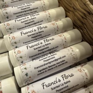 Franci's Flora Lip Balm: Peppermint