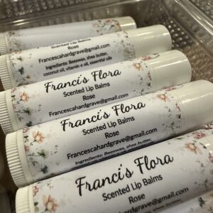Franci's Flora Lip Balm: Rose