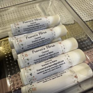 Franci's Flora Lip Balm: Coconut