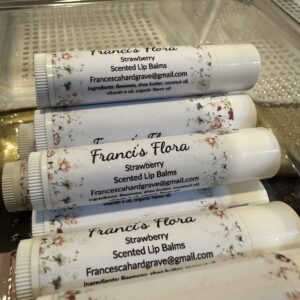 Franci's Flora Lip Balm: Strawberry