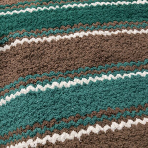 Hand-Knit Mallard Twin Size Blanket